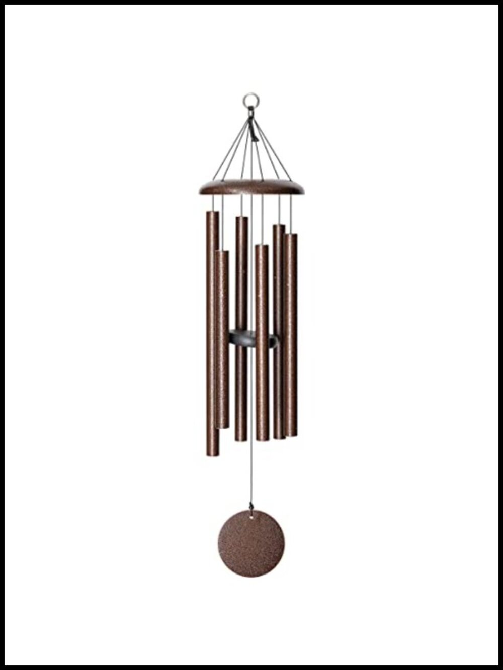 Handcrafted 36" Aluminum Wind Chime Deep Tone Outdoor Decor